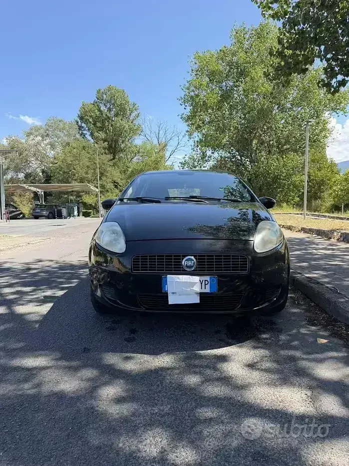 Usata Fiat Grande Punto 65 CV (47 kW) 2006 Nero Utilitaria