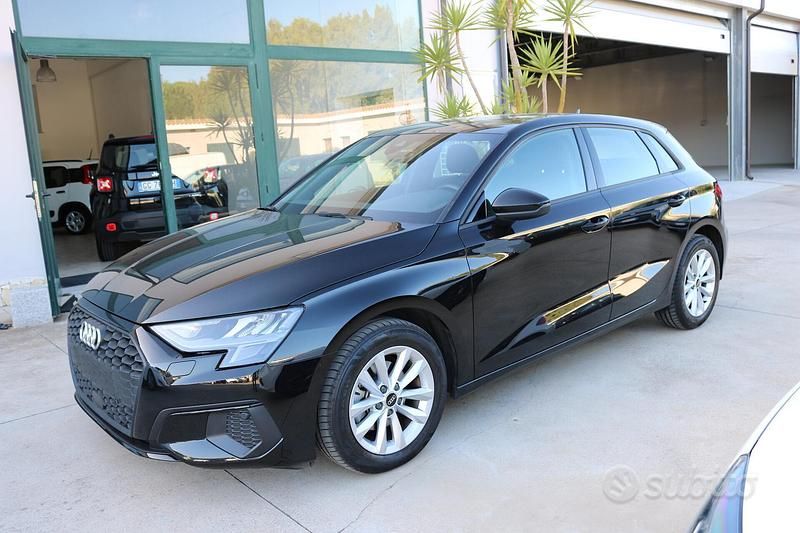 Usata Audi A3 Advanced 150 CV (110 kW) 2022 Nero Berlina