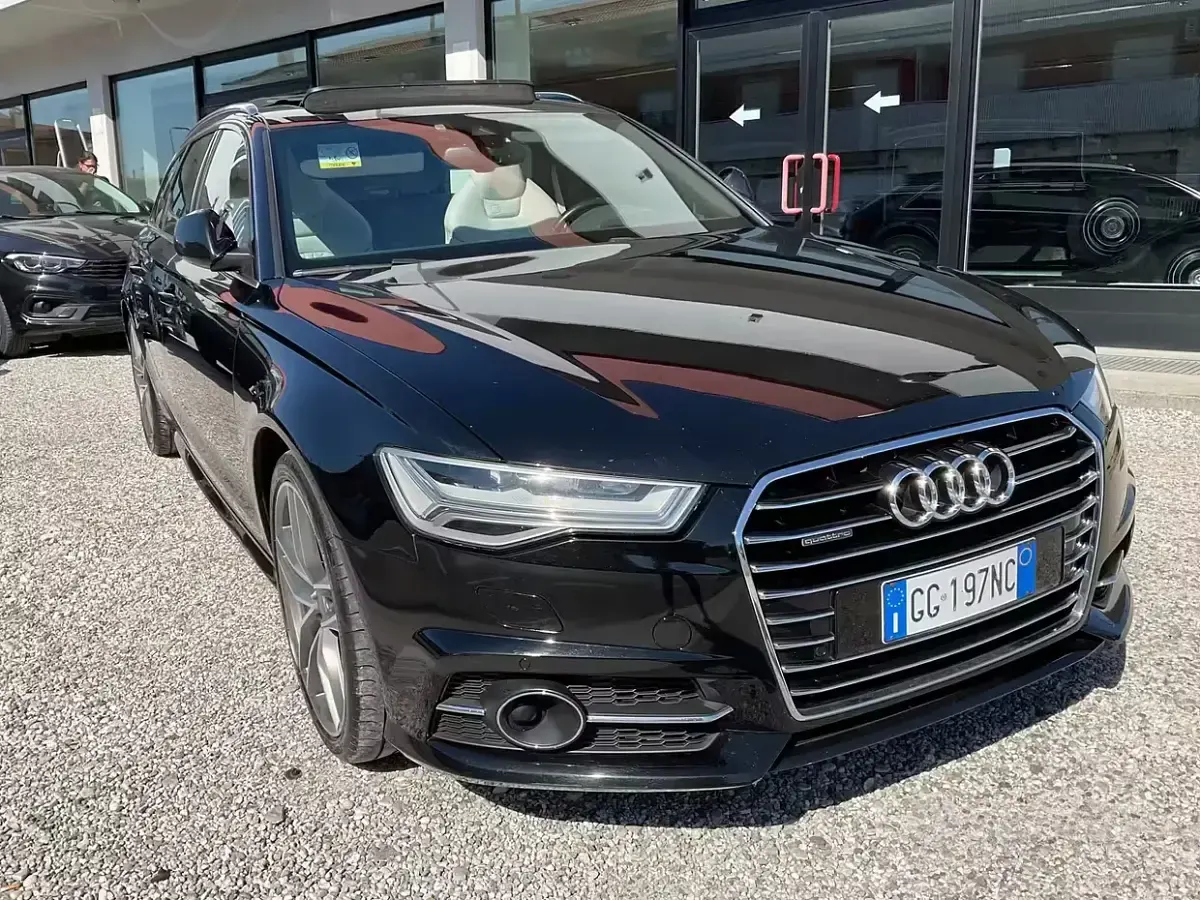Usata Audi A6 Competition 326 CV (239 kW) 2015 Nero Station wagon