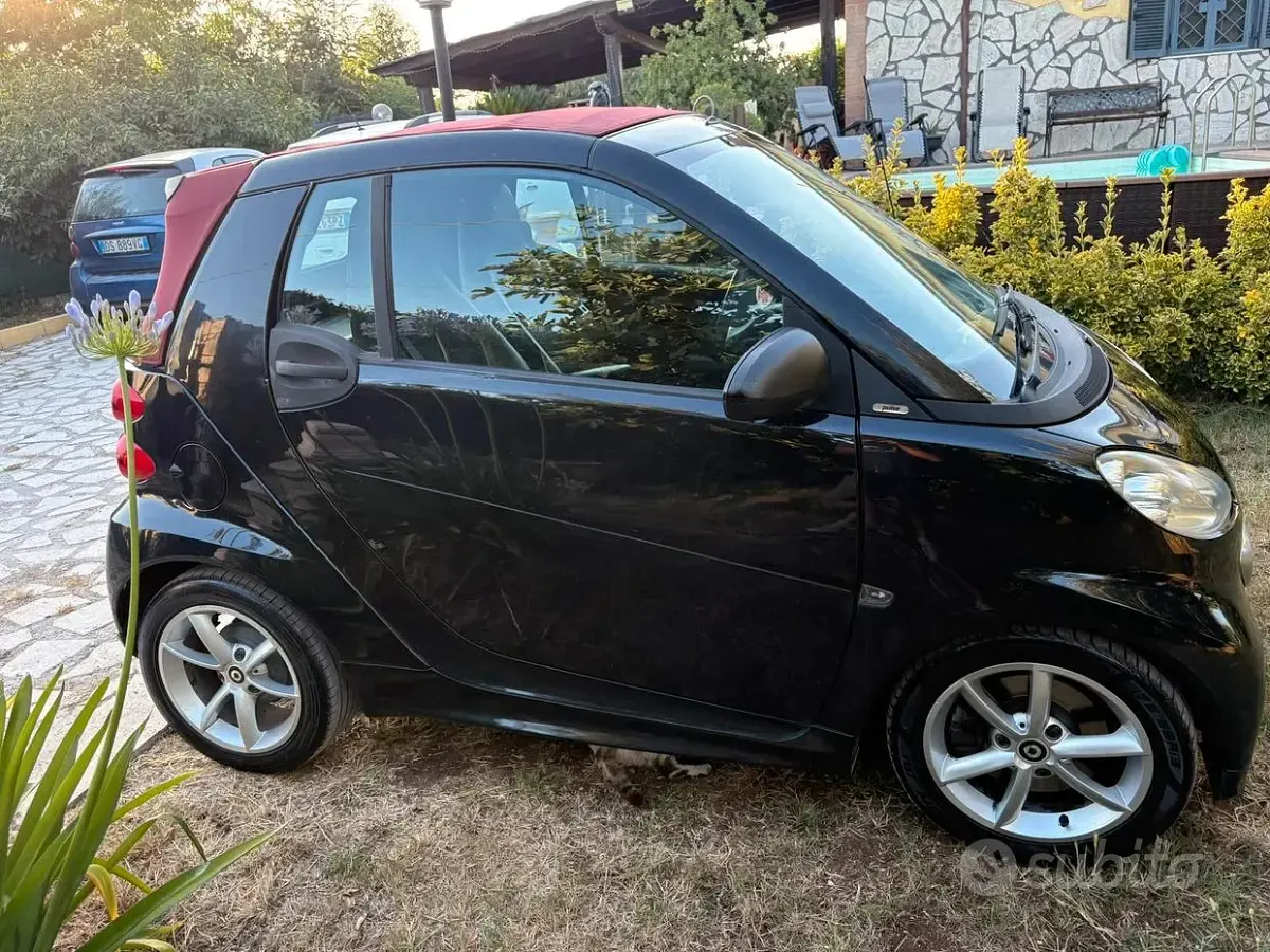 Usata Smart ForTwo Cabrio 71 CV (52 kW) 2013 Nero Cabrio