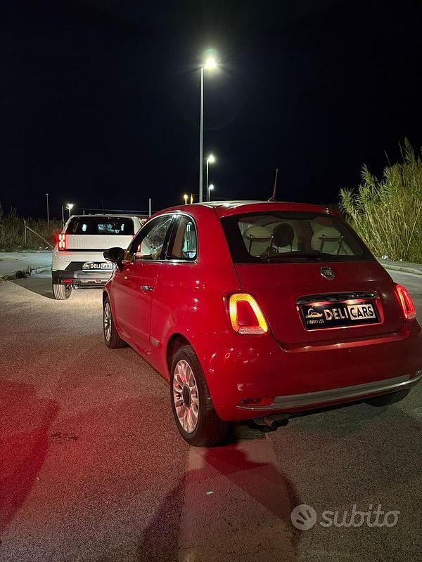 Usata Fiat 500 Lounge 69 CV (50 kW) 2015 Rosso Berlina