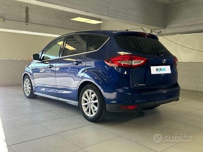 Usata Ford C-MAX Titanium X 120 CV (88 kW) 2016 Blu/azzurro Monovolume