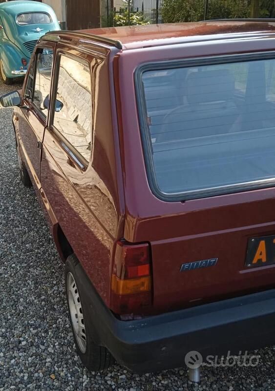 Usata Fiat Panda 1984 Rosso Utilitaria