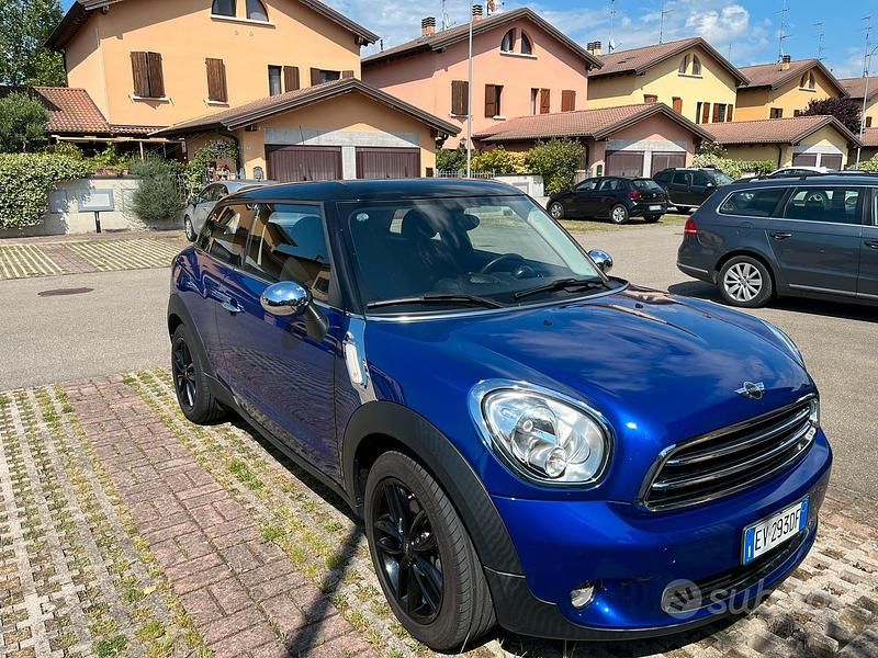 Usata Mini Cooper D 111 CV (81 kW) 2014 Blu Utilitaria