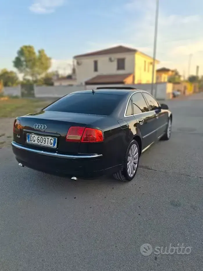 Usata Audi A8 233 CV (171 kW) 2004 Nero Berlina