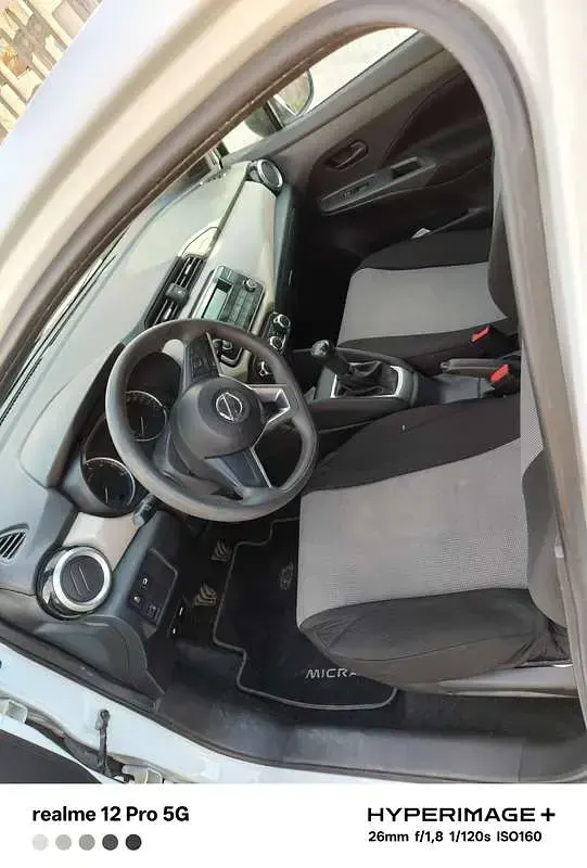 Usata Nissan Micra Visia 71 CV (52 kW) 2017 Bianco Utilitaria