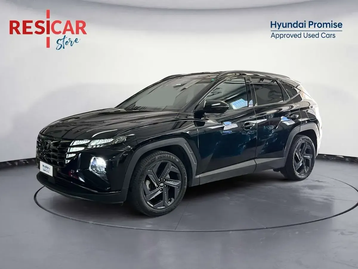 Usata Hyundai Tucson 150 CV (110 kW) 2024 Nero metallizzato SUV