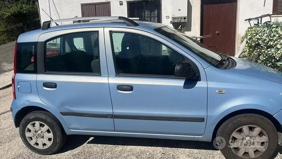 Usata Fiat Panda 60 CV (44 kW) 2007 Bluazzurro Utilitaria