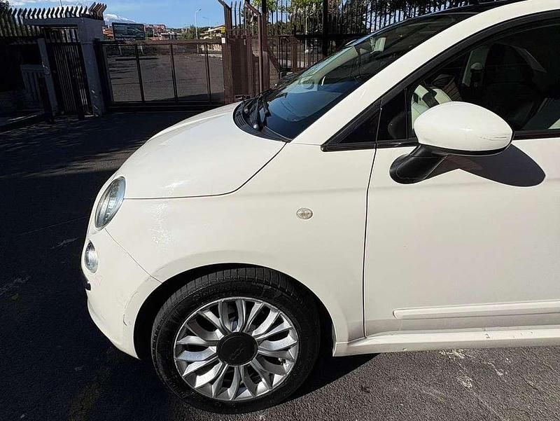 Usata Fiat 500 Lounge 69 CV (50 kW) 2014 Bianco Utilitaria