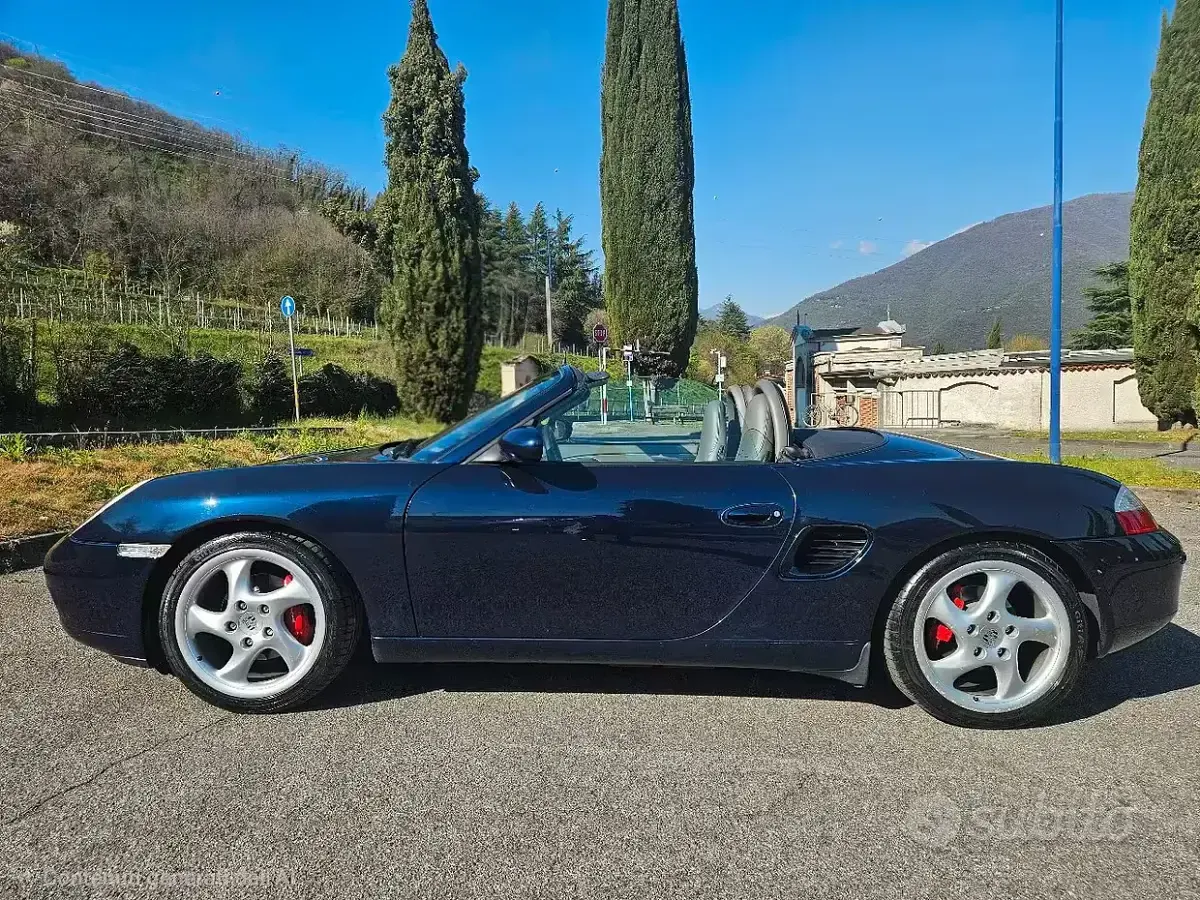 Usata Porsche Boxster 204 CV (150 kW) 1998 Bluazzurro Cabrio