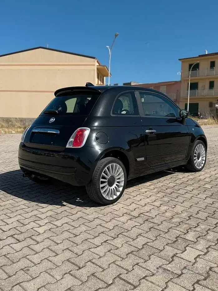 Usata Fiat 500 69 CV (50 kW) 2009 Nero Cabrio