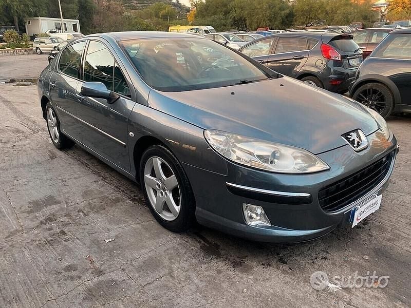 Grigio Usata 2007 Peugeot 407 Premium Tre volumi | 2590 € (Buon prezzo) - Immagine 1/4