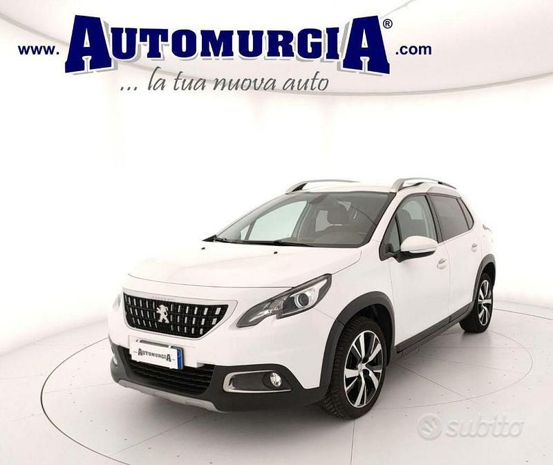 Usata Peugeot 2008 Allure 110 CV (80 kW) 2017 Bianco SUV