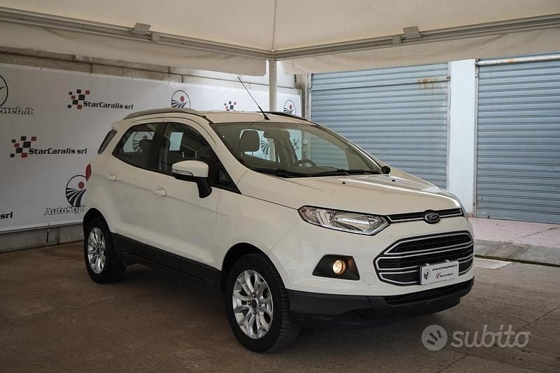 Usata Ford Ecosport 95 CV (69 kW) 2017 Bianco SUV