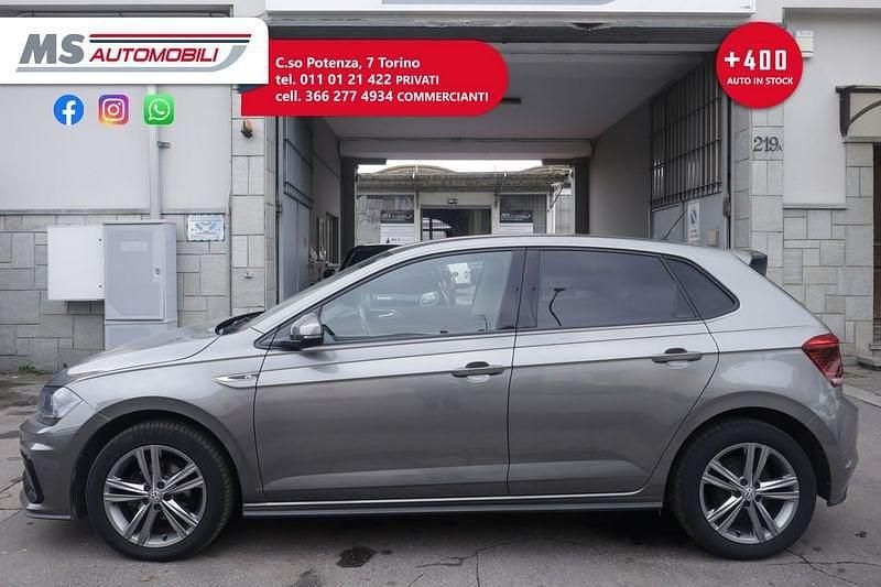 Usata VW Polo Highline 90 CV (66 kW) 2020 Grigio scuro Utilitaria