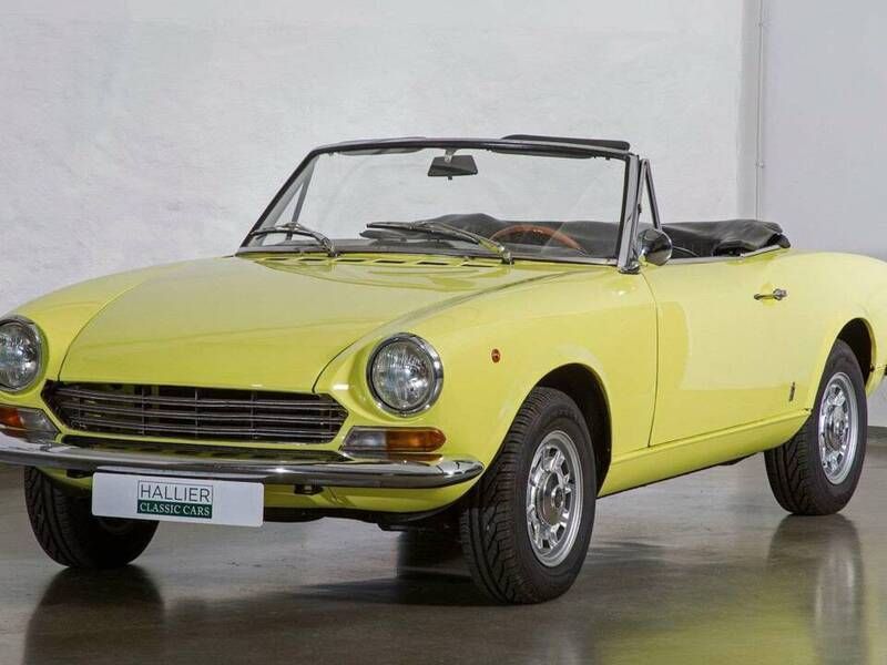 Usata Fiat 124 Spider 90 CV (66 kW) 1967 Giallo Cabrio