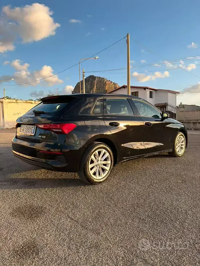 Usata Audi A3 2020 Nero Berlina