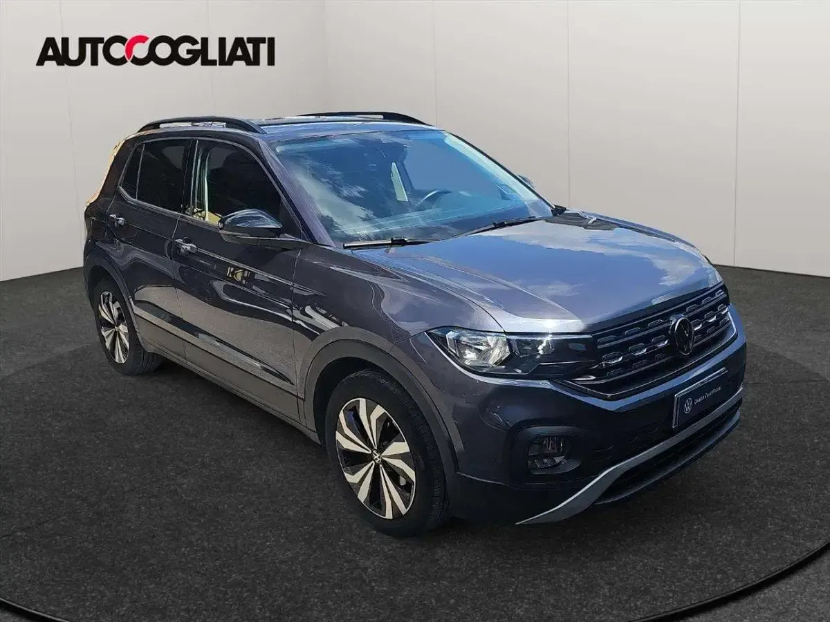 Usata VW T-Cross Style 110 CV (80 kW) 2023 Grigio SUV