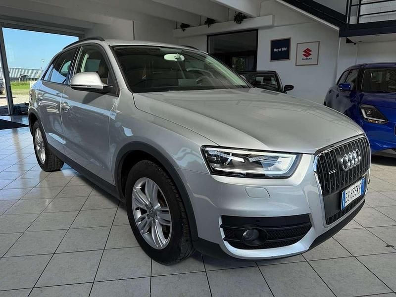 Usata Audi Q3 170 CV (125 kW) 2013 Argento SUV