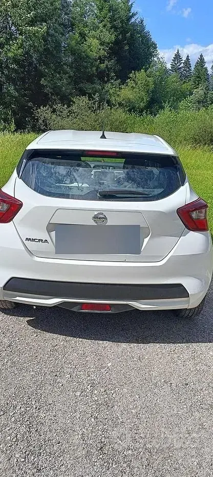 Usata Nissan Micra 71 CV (52 kW) 2017 Bianco Utilitaria