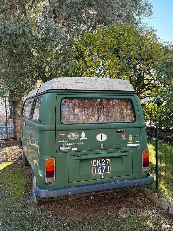 Usata VW T2 50 CV (36 kW) 1970 Verde Furgone