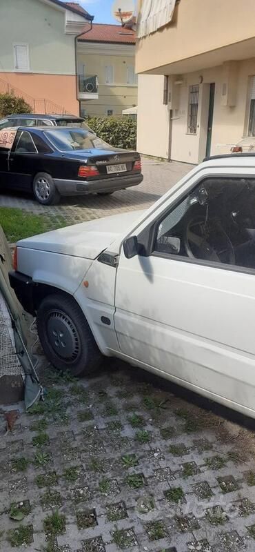 Usata Fiat Panda 39 CV (28 kW) 1999 Bianco Utilitaria