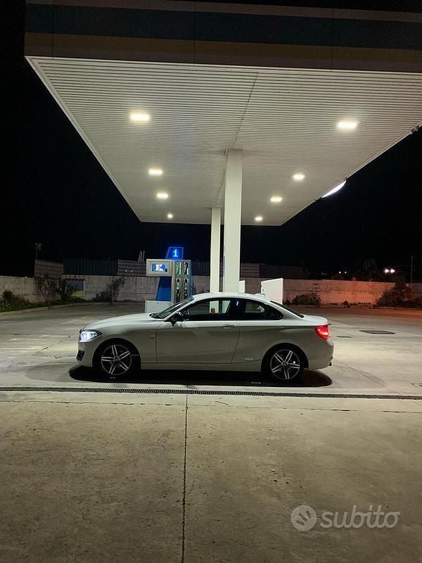 Usata BMW 218 Comfort Edition 2015 Bianco Coupé