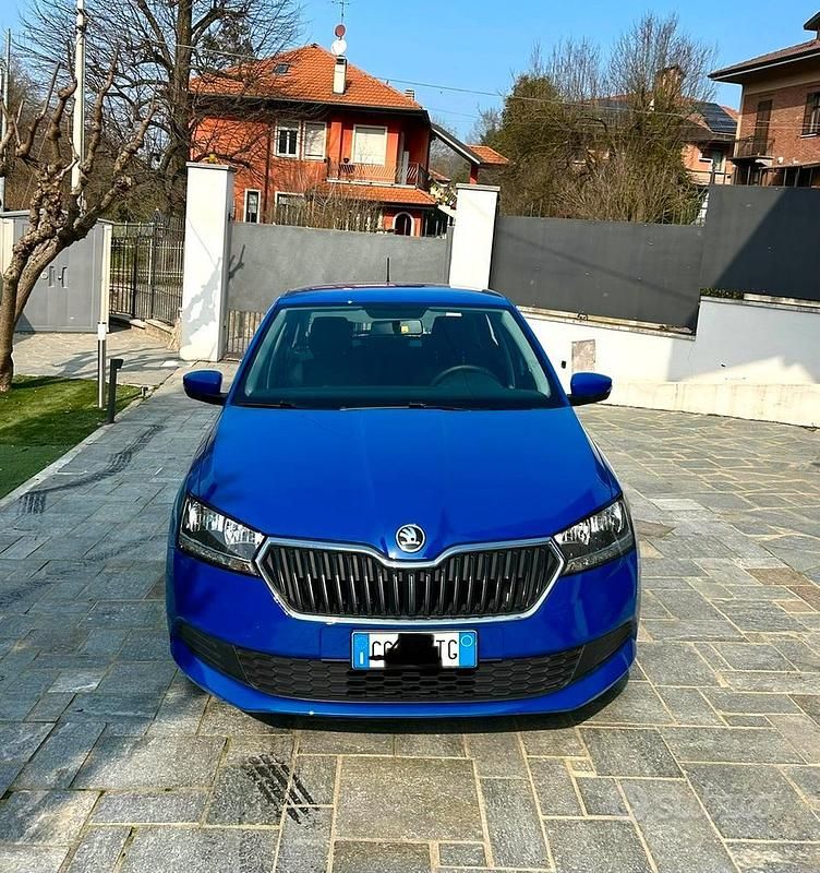 Usata Skoda Fabia 2019 Blu Utilitaria