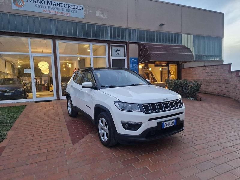 Usata Jeep Compass Longitude 140 CV (102 kW) 2019 Bianco tetto nero SUV