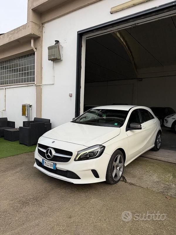Usata Mercedes A200 Premium 135 CV (99 kW) 2017 Bianco Berlina