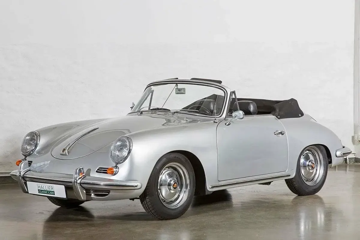 Usata Porsche 356 B 60 CV (44 kW) 1960 Argento Cabrio