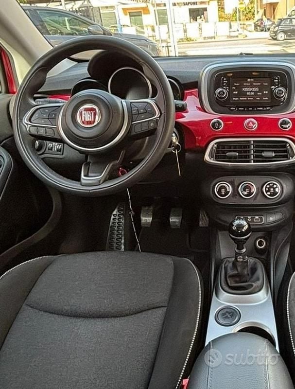 Usata Fiat 500X Cross 120 CV (88 kW) 2019 Rosso SUV