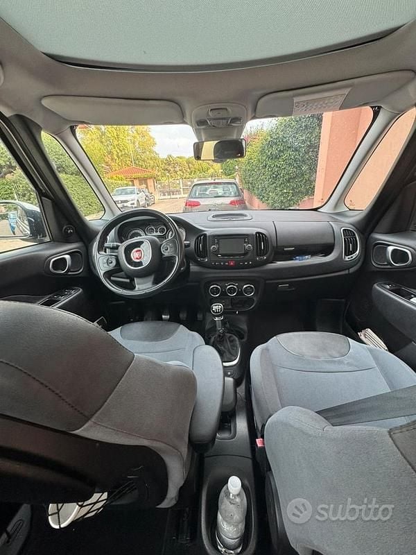 Usata Fiat 500L Lounge 120 CV (88 kW) 2015 Nero Monovolume