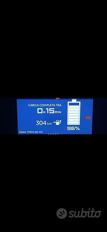 Usata Citroën e-C4 52 kW (71 CV) 2021 Nero Berlina