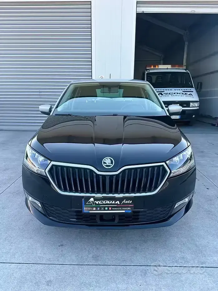 Usata Skoda Fabia 60 CV (44 kW) 2021 Nero Utilitaria