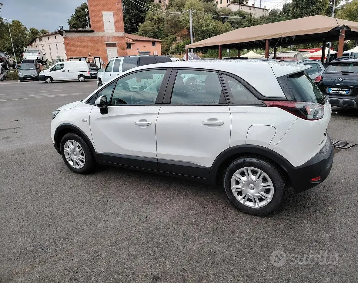 Usata Opel Crossland X Innovation 83 CV (61 kW) 2019 Bianco SUV