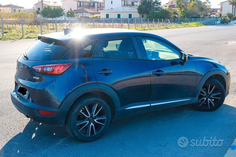 Usata Mazda CX-3 Exceed 105 CV (77 kW) 2016 Blu SUV