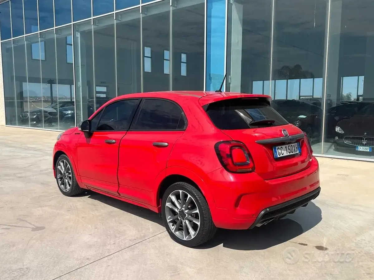 Usata Fiat 500X Sport 120 CV (88 kW) 2020 Rosso SUV