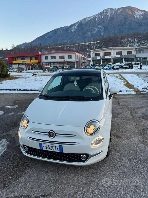 Usata Fiat 500 Sport 69 CV (50 kW) 2017 Bianco Utilitaria