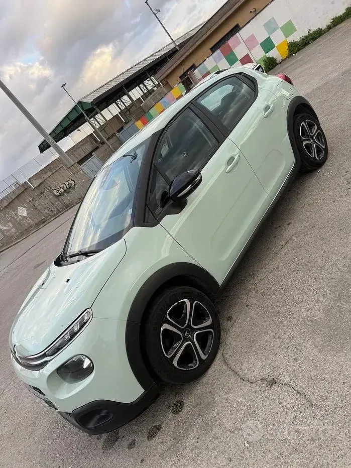 Usata Citroën C3 82 CV (60 kW) 2017 Verde Berlina