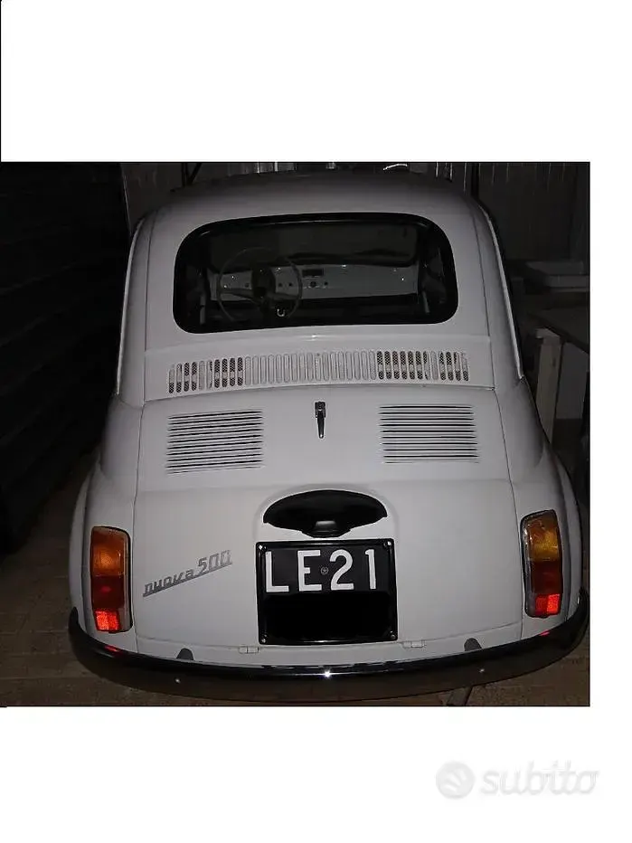 Usata Fiat 500 1960 Utilitaria