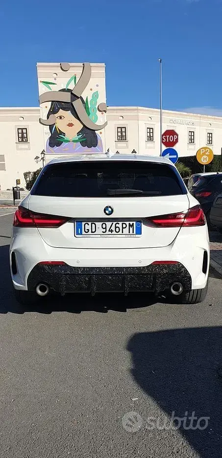 Usata BMW 118 M Sport 150 CV (110 kW) 2021 Bianco Berlina