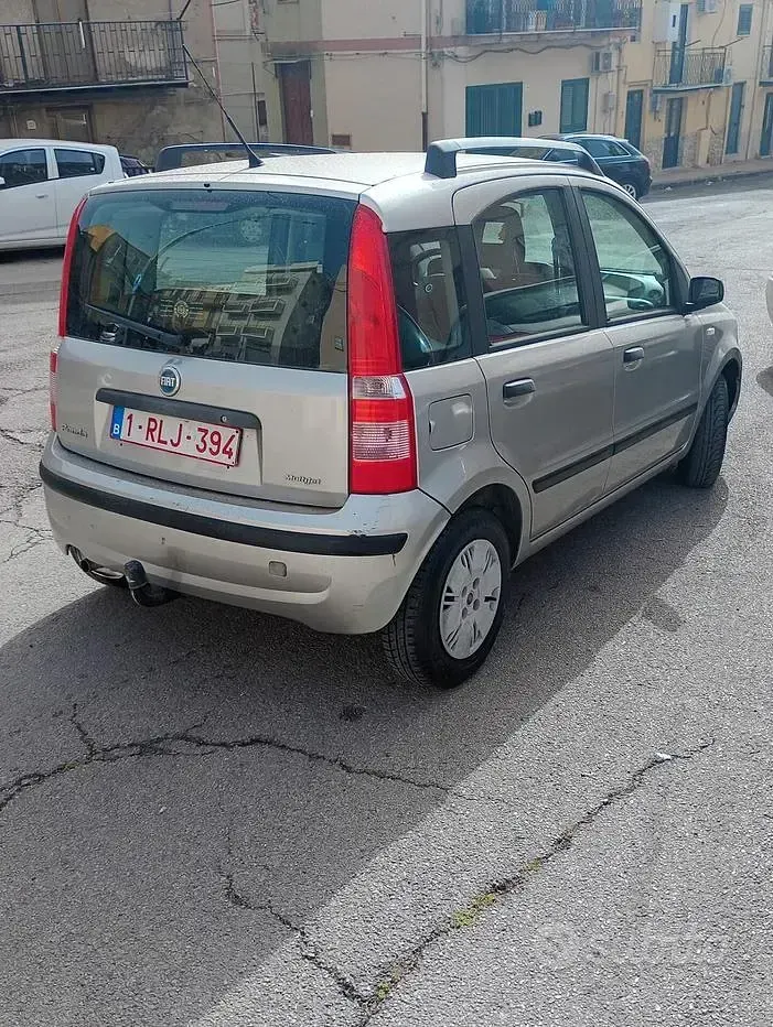 Usata Fiat Panda Dynamic 75 CV (55 kW) 2007 Grigio Utilitaria