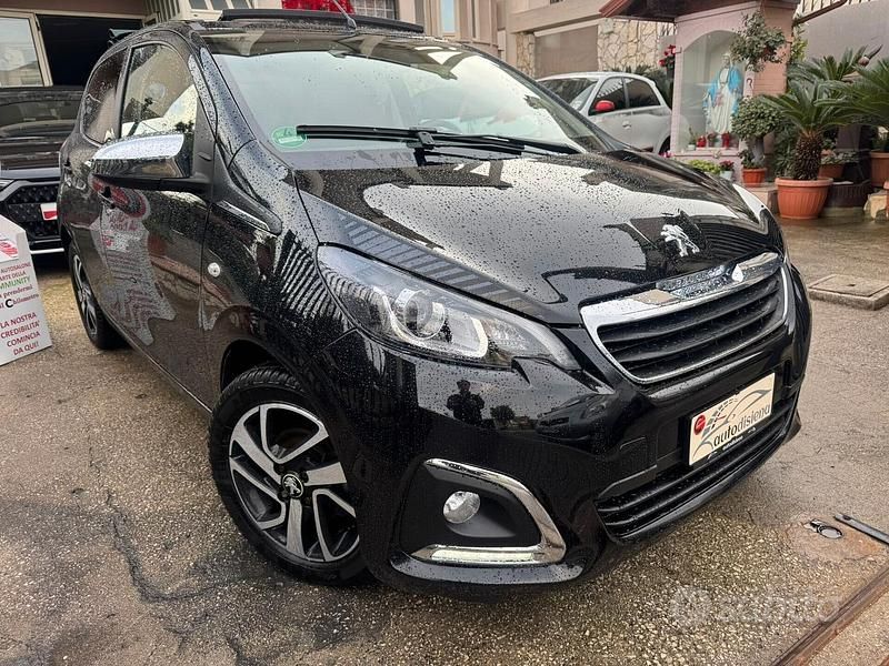 Usata Peugeot 108 Allure 72 CV (52 kW) 2020 Nero Berlina