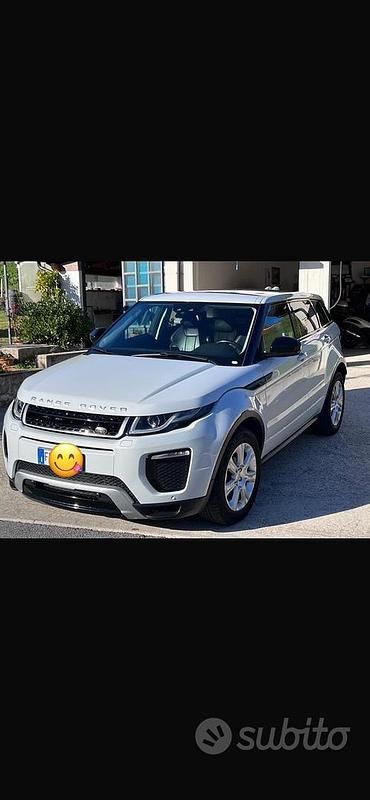Bianco Usata 2016 Land Rover Range Rover evoque SUV | 18.500 € (Buon prezzo) - Immagine 1/4