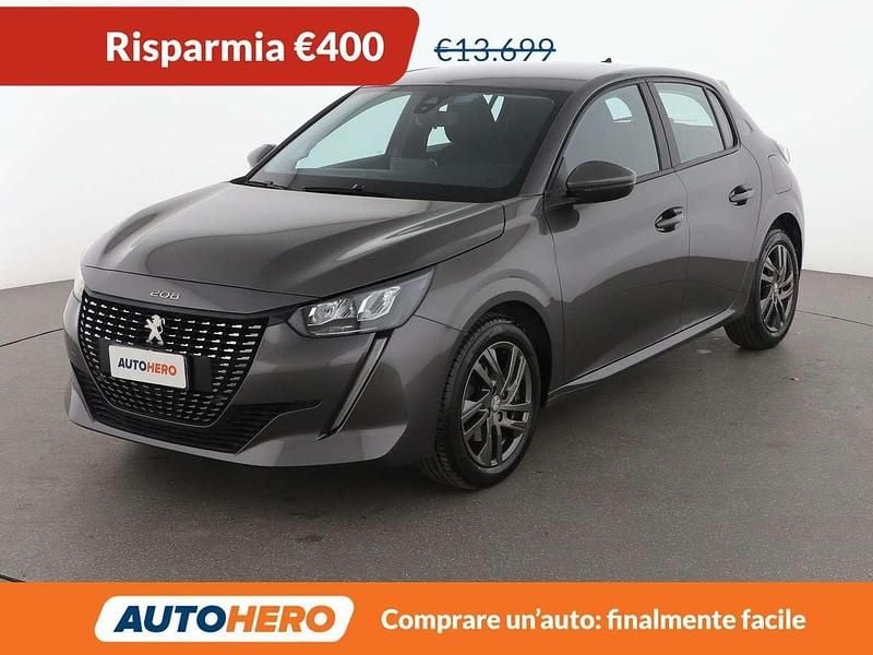 Usata Peugeot 208 Active 102 CV (75 kW) 2021 Grigio Utilitaria