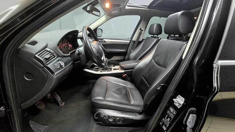 Usata BMW X3 xLine 150 CV (110 kW) 2014 Nero SUV