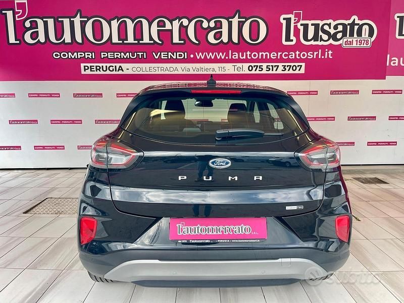 Usata Ford Puma Titanium 125 CV (91 kW) 2021 Nero SUV