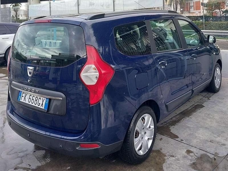 Usata Dacia Lodgy 102 CV (75 kW) 2017 Blu/azzurro Monovolume
