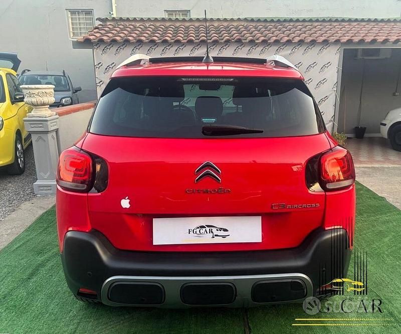 Usata Citroën C3 Aircross Shine 120 CV (88 kW) 2019 Rosso SUV